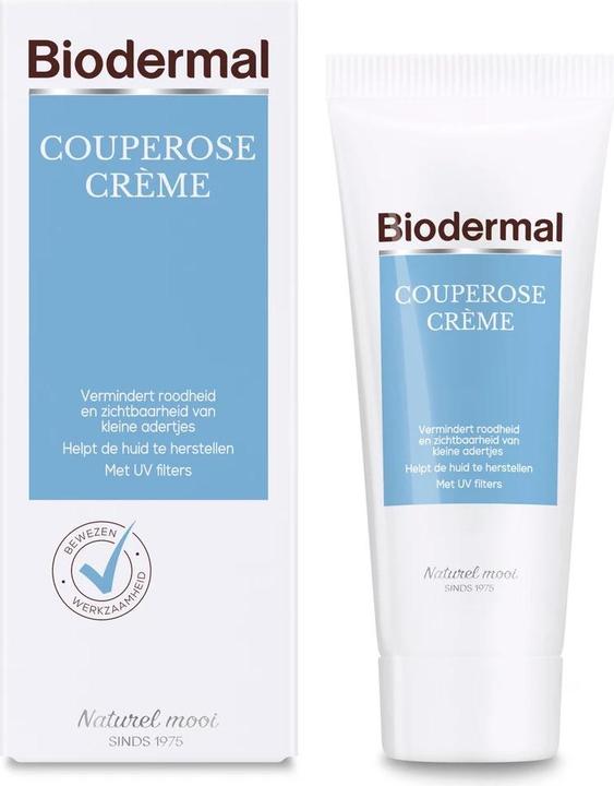 Image du produit Bioderma Biodermal Couperose Day Cream - Prévient la visibilité de la rosacée - 30ml (Crème pour le corps, 30 ml)