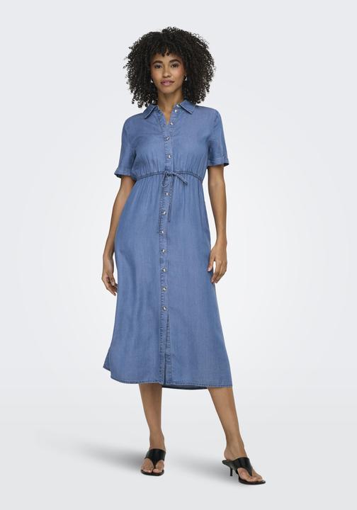 Image du produit Only ONLCHARIS Langes Kleid Hemdblusenkleid (M)