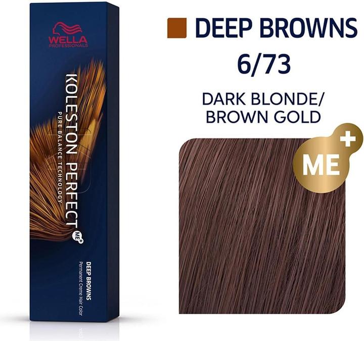 Produktbild Wella Koleston Deep Browns (6/73 Dunkelblond Braun Gold)