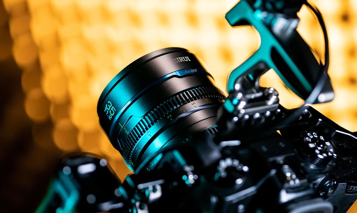 Actual product image Sirui Nightwalker 24 35+55mm T1.2 S35 MF Cine Lens Bundle X-Mount (Fujifilm X, APS-C / DX, full size)