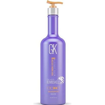 Gk Hair, Shampoo, Global Keratin Silver Bombshell Purple Shampoo 710ml/24 Fl Oz For (710 ml, Flüssiges Shampoo)