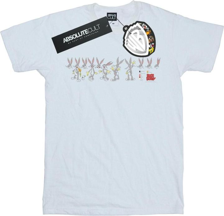 Actual product image Looney Tunes Mens Bugs Bunny Colour Code T-Shirt (4XL)