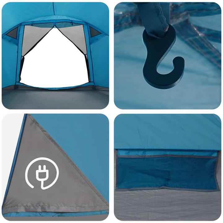 Produktbild vidaXL Campingzelt (8.50 kg, 6 Personen)
