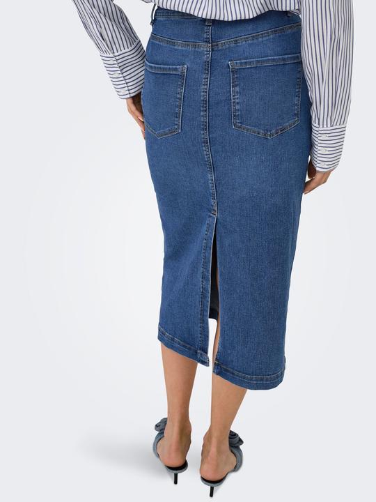 Actual product image Only Onlwonder Midi Back Slit Skirt Pim Dnm (M)