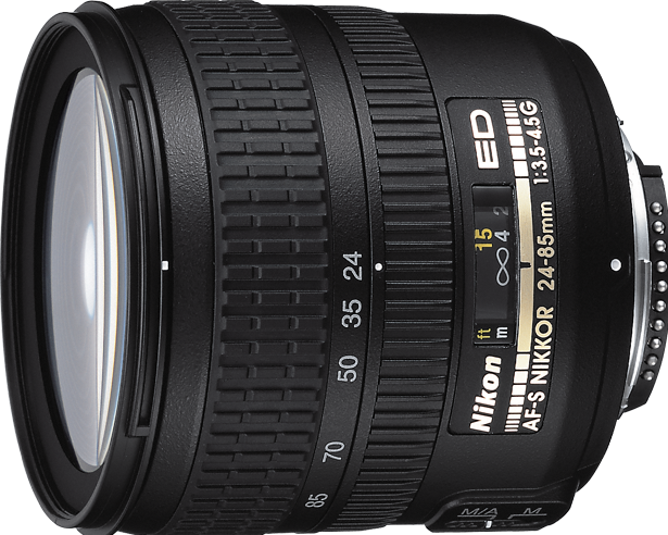 Immagine prodotto Nikon AF-S Nikkor 24-85mm f/3.5-4.5G ED VR (Nikon F, Full-frame)