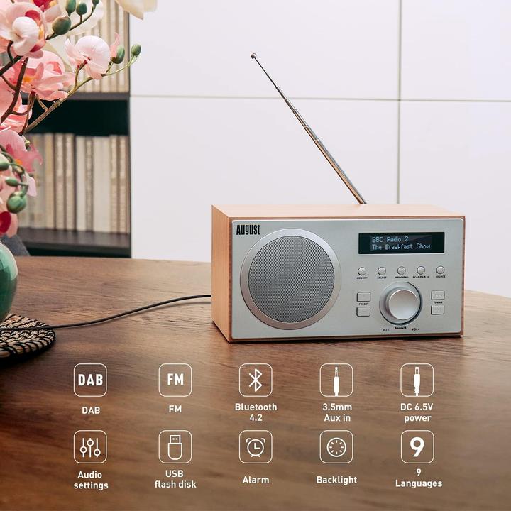 Produktbild August MB420 (DAB+, Bluetooth)