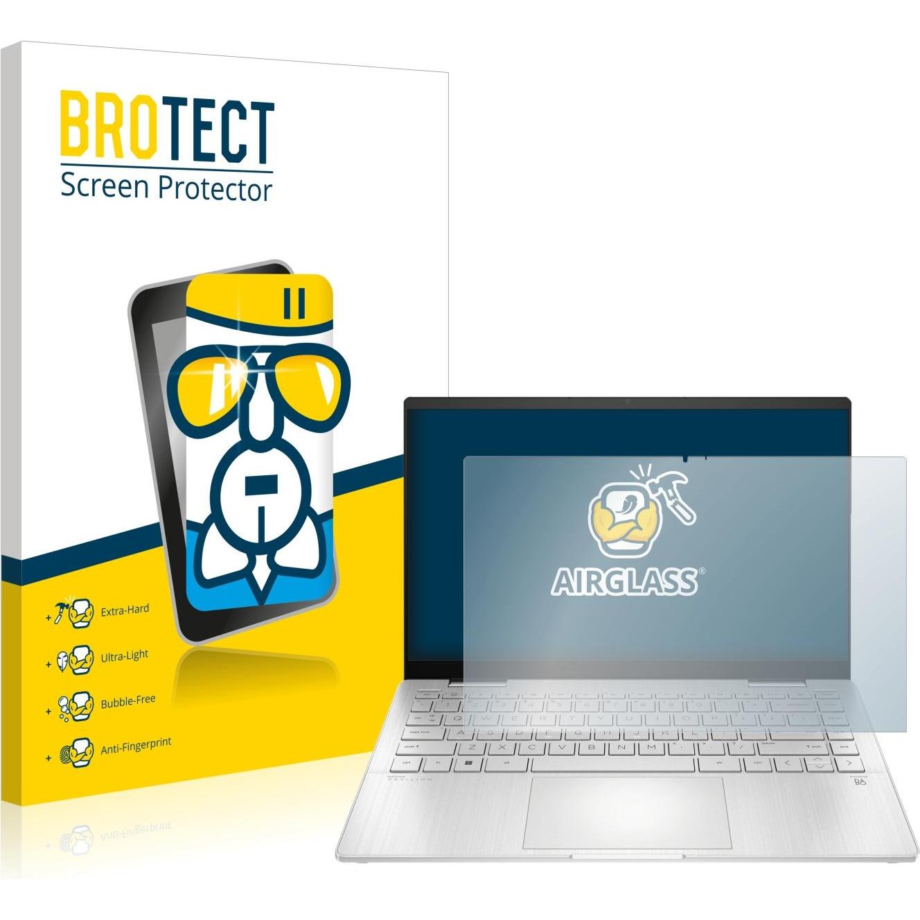 Thumbnail - BROTECT AirGlass Panzerglasfolie (360"), Notebook Schutzfolie