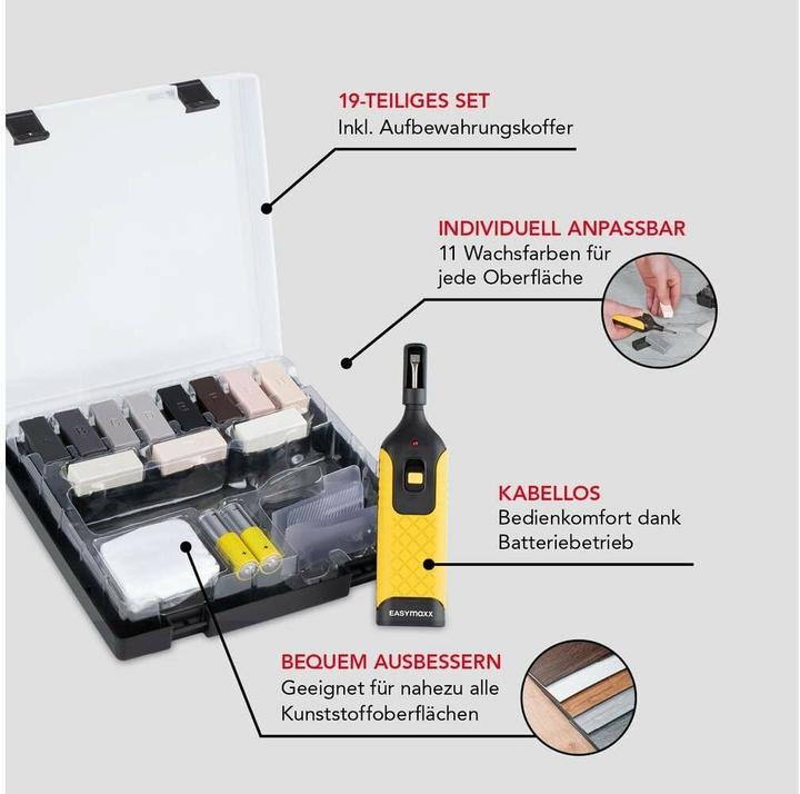 Actual product image Easymaxx PVC- & Vinyl-Reparaturset