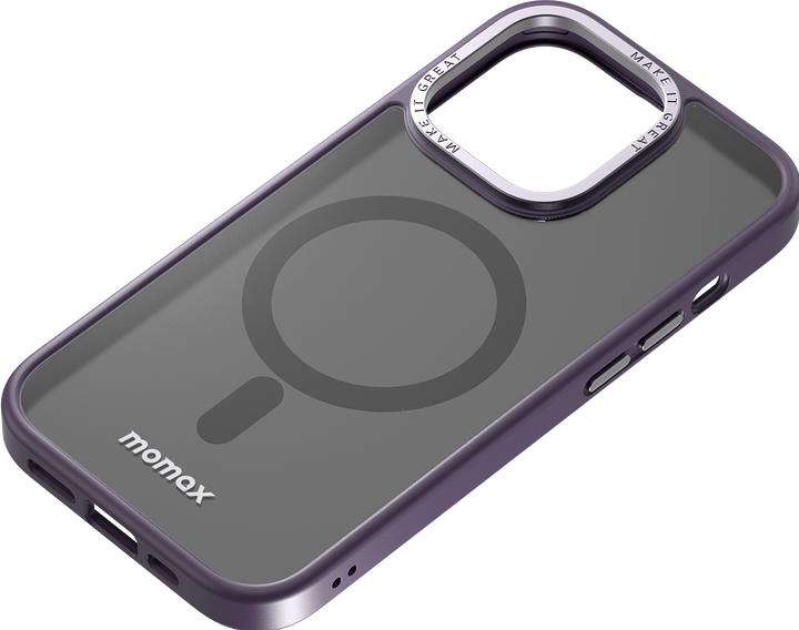 Actual product image Momax Hybrid Magnetic Case (Metal ring for camera protection) iPhone 14 Pro 6.1" (Year 2022)