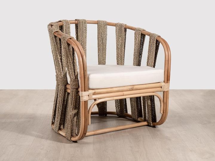 Produktbild Poltrona in Rattan con Cuscino