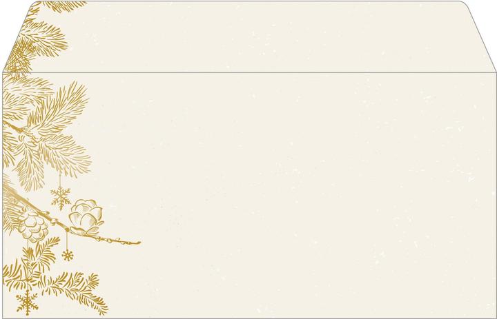 Actual product image Sigel Christmas envelopes (11 x 22 cm, 50 x)