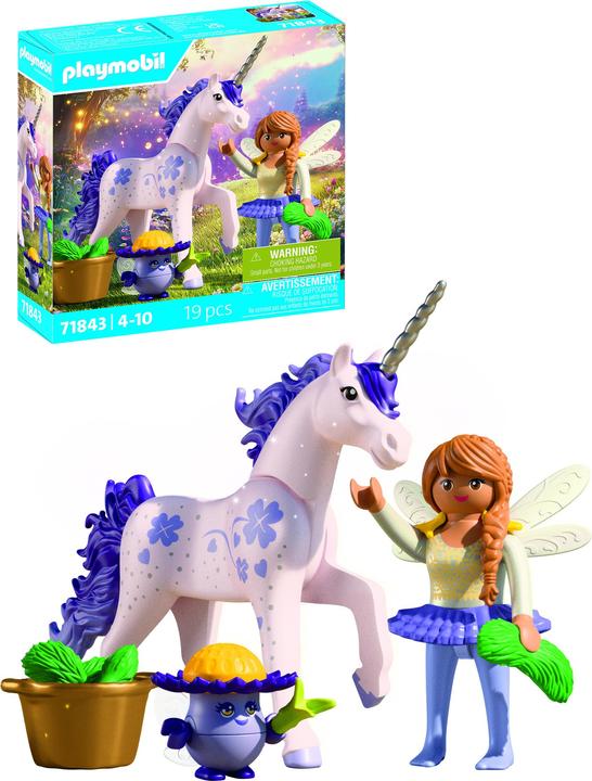 Immagine prodotto Playmobil Lavendel-Einhorn Mit Fee