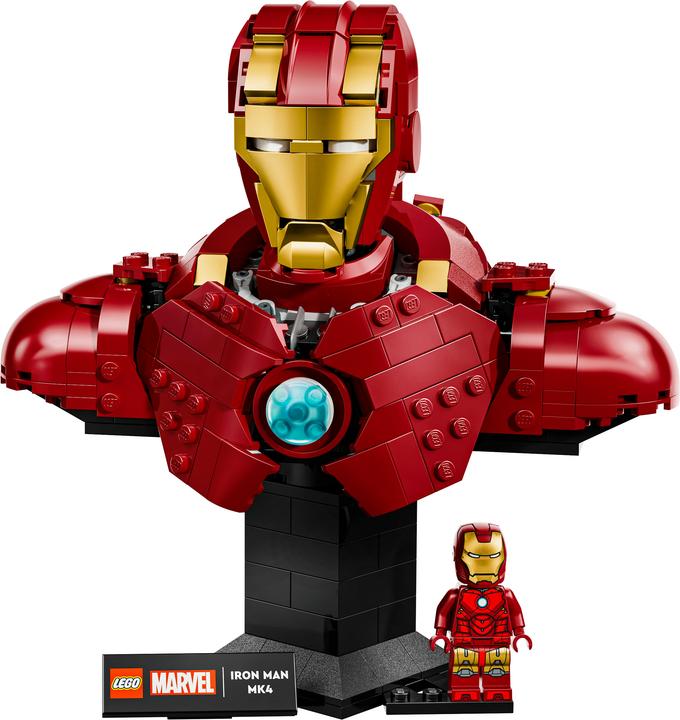 Actual product image LEGO Iron Man MK4 (LEGO Marvel)