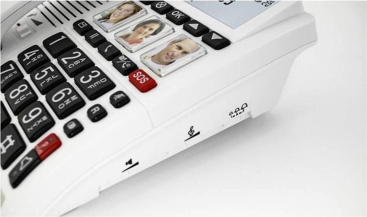 Produktbild Geemarc CL610 Schnurgebundenes Notruftelefon mit SOS-Armband