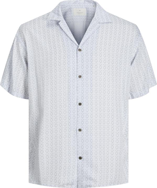Jack & Jones Jprccaaron Print Resort Shirt S/S Ln