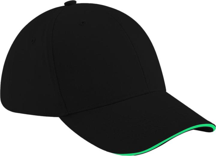 Produktbild Beechfield Athleisure Baseball Kappe Baumwolle (One Size)