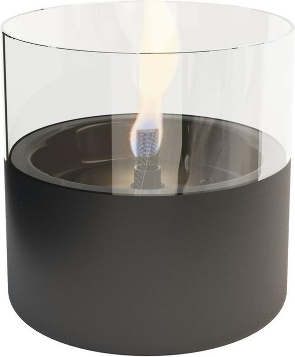 Tenderflame Fuoco da tavolo LILLY circondato da vetro (10 x 10 x 10 x 10,5 cm)