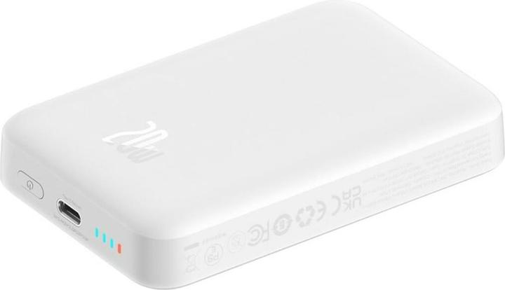 Produktbild Baseus Magnetic Mini Air Powerbank 10000mAh 20W (white) (10000 mAh, 20 W, 37 Wh)