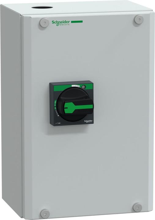 Produktbild Schneider Electric TeSys GV3, Gehäuse für TeSys GV3p/L, schwarzer Griff, IP65 GV3PC01 (Gehäuse)