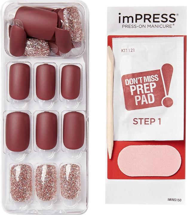 Produktbild KISS Nails - imPress Hero (Kunstnägel, Blond, Beige)