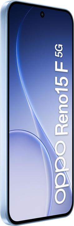 Actual product image OPPO 15 F 5G (256 GB, Aurora Blue, 6.57", Dual SIM, 5G)