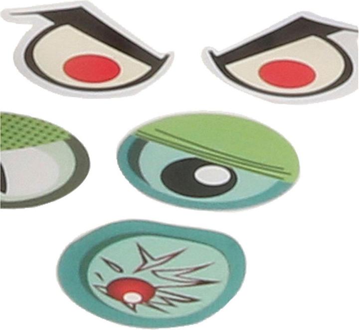 Produktbild Creativ Company Aufkleber Augen und Schnurrbart, 2000 Stück.