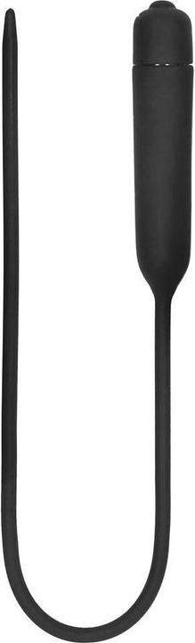 Actual product image Ouch! Silcone Vibrating Bullet Plug Extra Long - Urethral Sounding