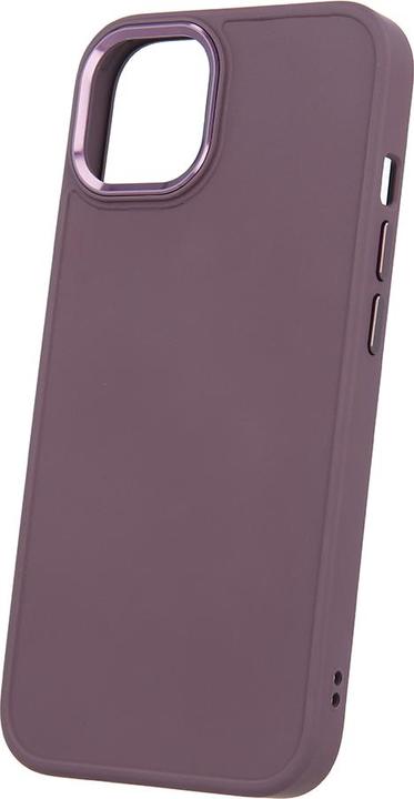 Produktbild OEM Satin-Etui für iPhone X / XS burgunderrot (Apple iPhone X)