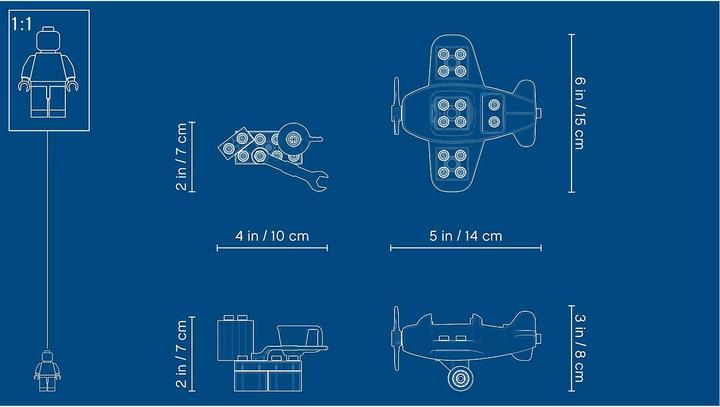 Produktbild LEGO DUPLO Flugzeug (10908)