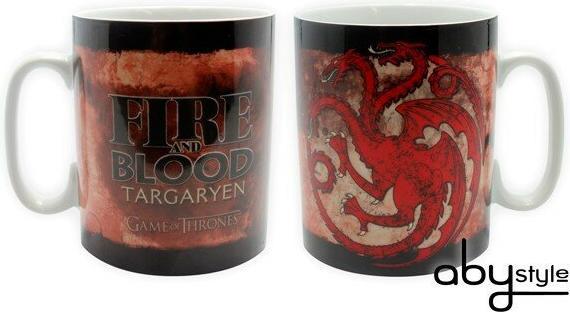 Actual product image ABYstyle GAME OF THRONES - Targaryen Jumbo Mug - 460 ml (460 ml, 1x)