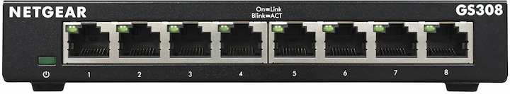Actual product image Netgear GS308-300PES (8 Ports)