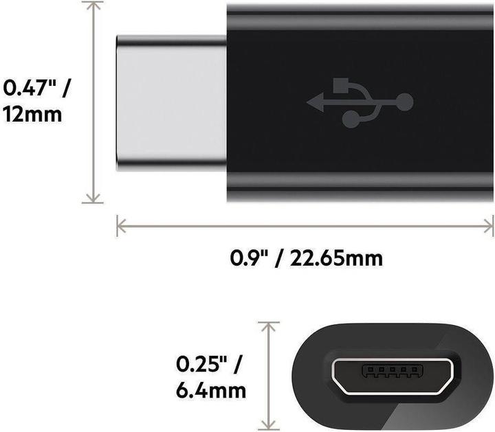 Produktbild Belkin USB-C auf Micro-USB Adapter