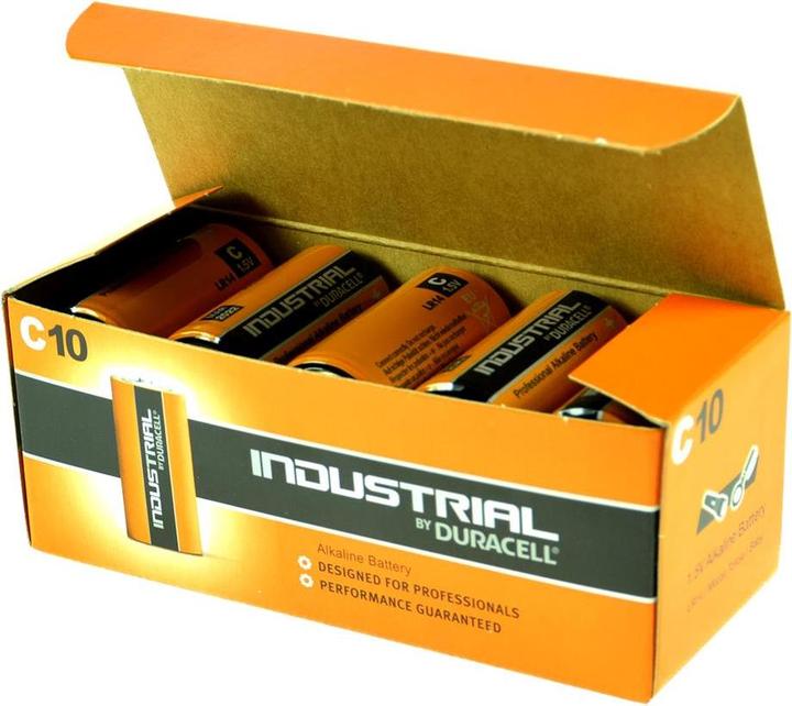 Produktbild Duracell Batterien Industrial (10 Stk., C)