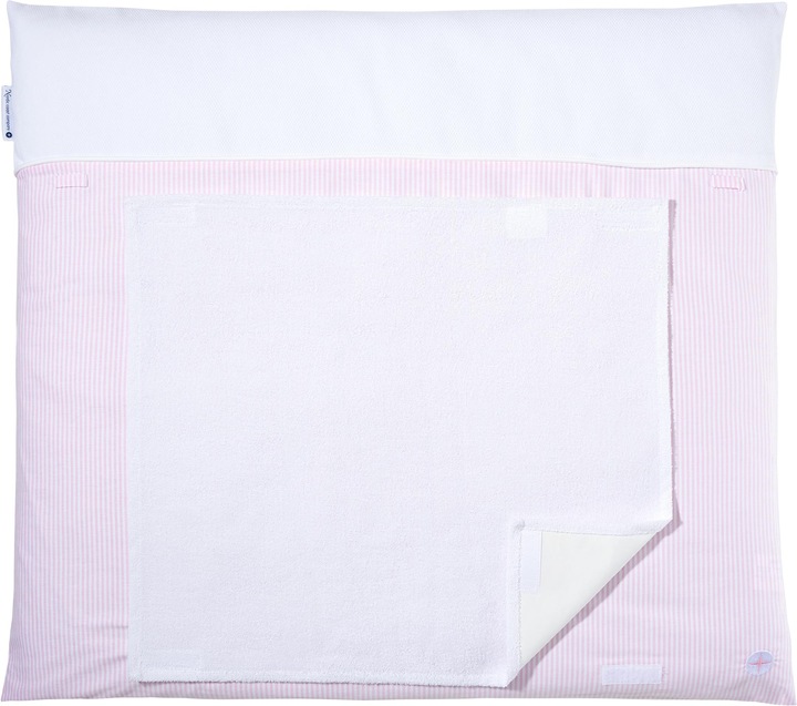 Produktbild nordic coast company Wickelauflage mit abnehmbarem Frotteehandtuch (70 x 80 cm)