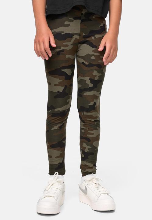 Image du produit Urban Classics Leggings Camo pour filles (146)