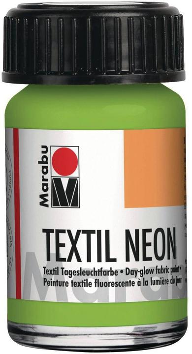 Marabu Textilfarbe Neon UV 15 ml Neongrün (15 ml)