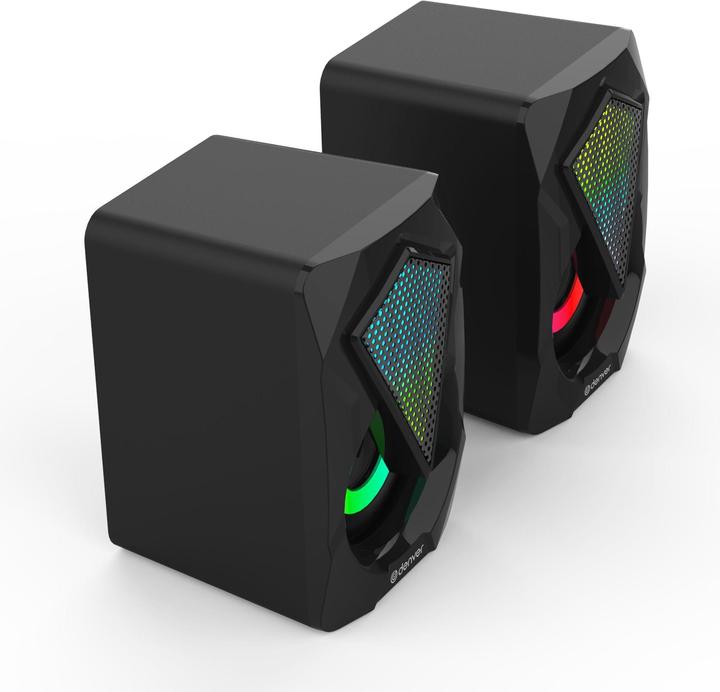 Produktbild Denver GAS-500 Lautsprecher 2-Wege Schwarz Verkabelt 6 W