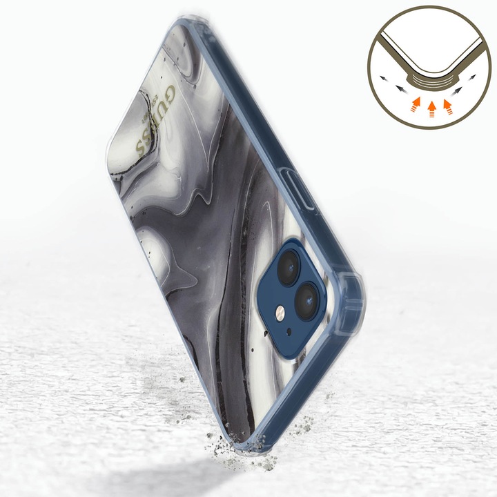 Immagine prodotto Guess Custodia in TPU Marble (Apple iPhone 12 Pro)