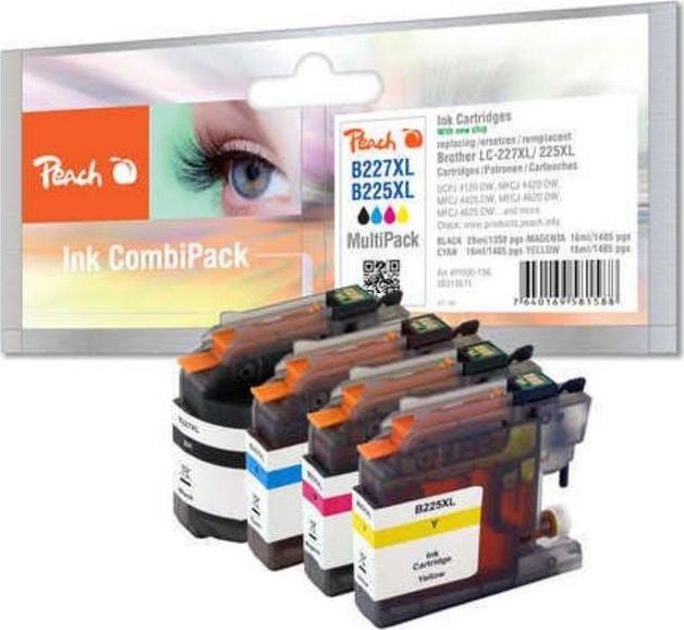 Produktbild Peach Lc-227xl/225xl (BK, C, M, Y)