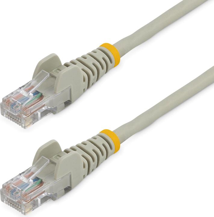 Produktbild StarTech 3m Gray Cat 5e Patch Cable (UTP, CAT5e, 3 m)