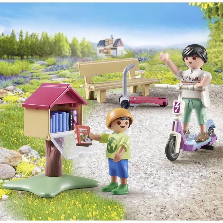 Actual product image Playmobil Book swap for bookworms (71511, Playmobil My Life)
