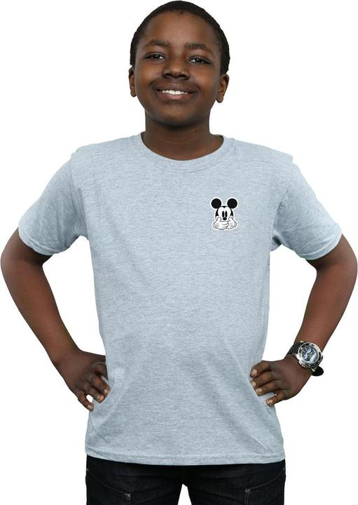 Image du produit Disney - T-shirt MICKEY MOUSE DONT SPEAK BREAST PRINT - Garçon (128)