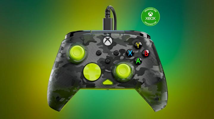 Immagine prodotto Turtle Beach Rematch Core Wired Controller · XB · Ghost Camo Black & Yellow (PC, Xbox Series S, Xbox Series X)