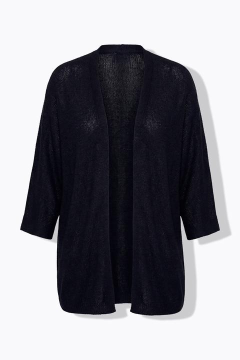 Produktbild Miamoda Strickjacke, offene Passform, 3/4-Fledermaus-Ärmel (46, 48)