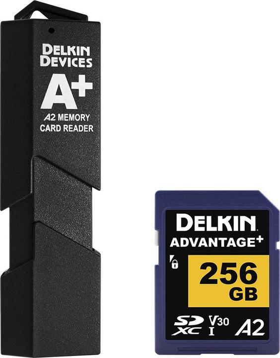Actual product image Delkin USB 3.1 SD & microSD A2 (USB 3.1)