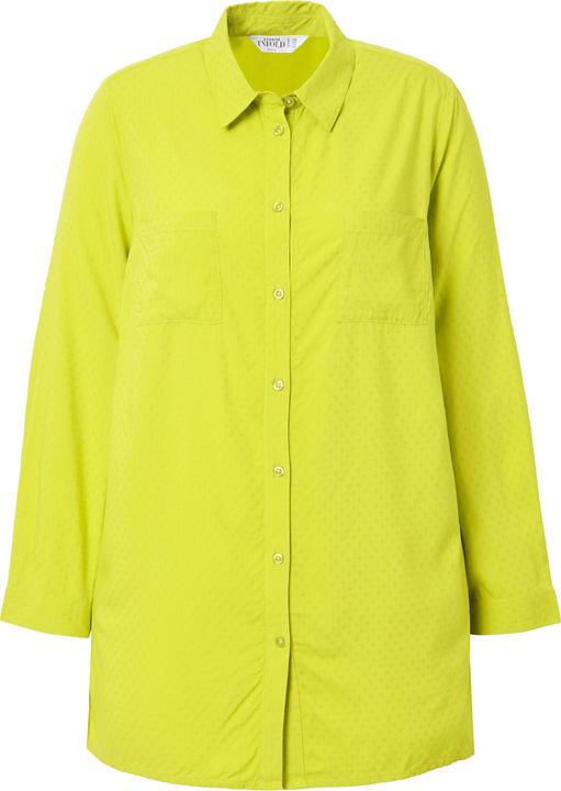Actual product image Studio Untold Textured Long Sleeve Button Down Tunic Shirt (54)
