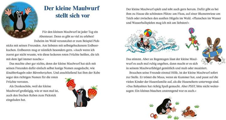 Produktbild Hallo, kleiner Maulwurf! Das grosse Vorlesebuch (Deutsch, Hanna Sörensen, Zdeněk Miler, 2025)