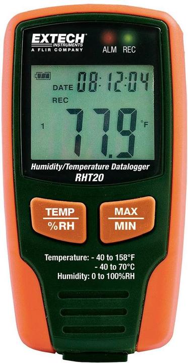 Extech Instruments data logger, 1 channel, USB, 16000 measurements