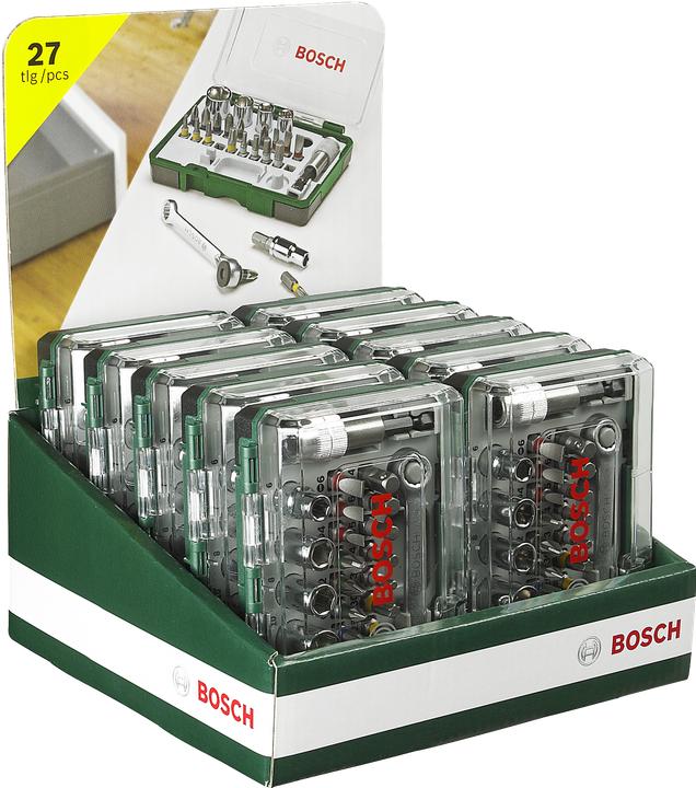 Productafbeelding Bosch Professional Zubehör Dopsleutelset (Inbus, Kruis Pozidriv PZ, Schroefgleuf)