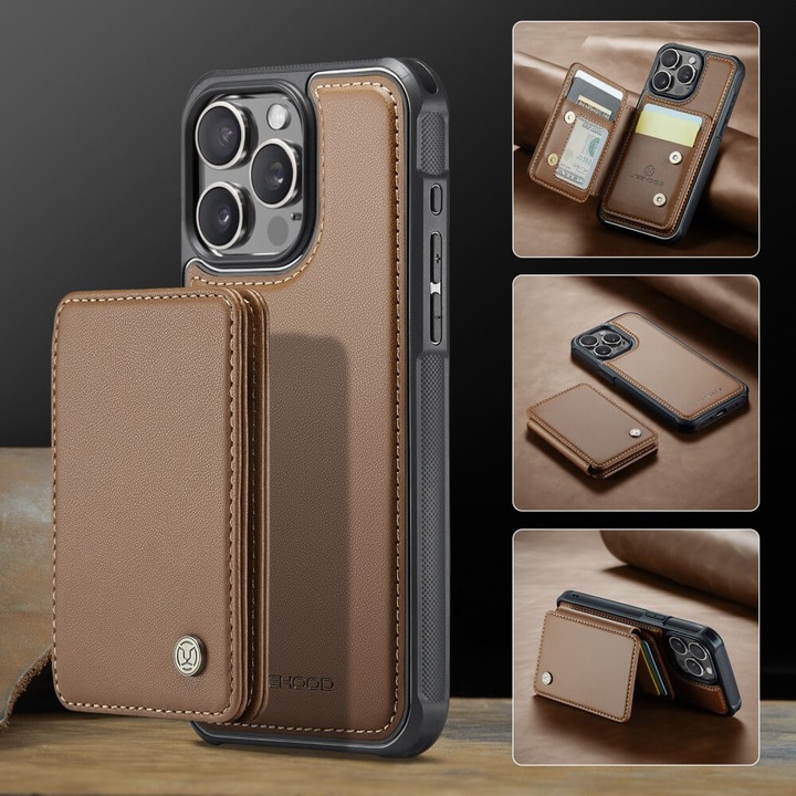 Produktbild Cover-Discount iPhone 16 Pro Max - 2-in-1 Backcover mit Kreditkarten-Etui (Apple iPhone 16 Pro Max)